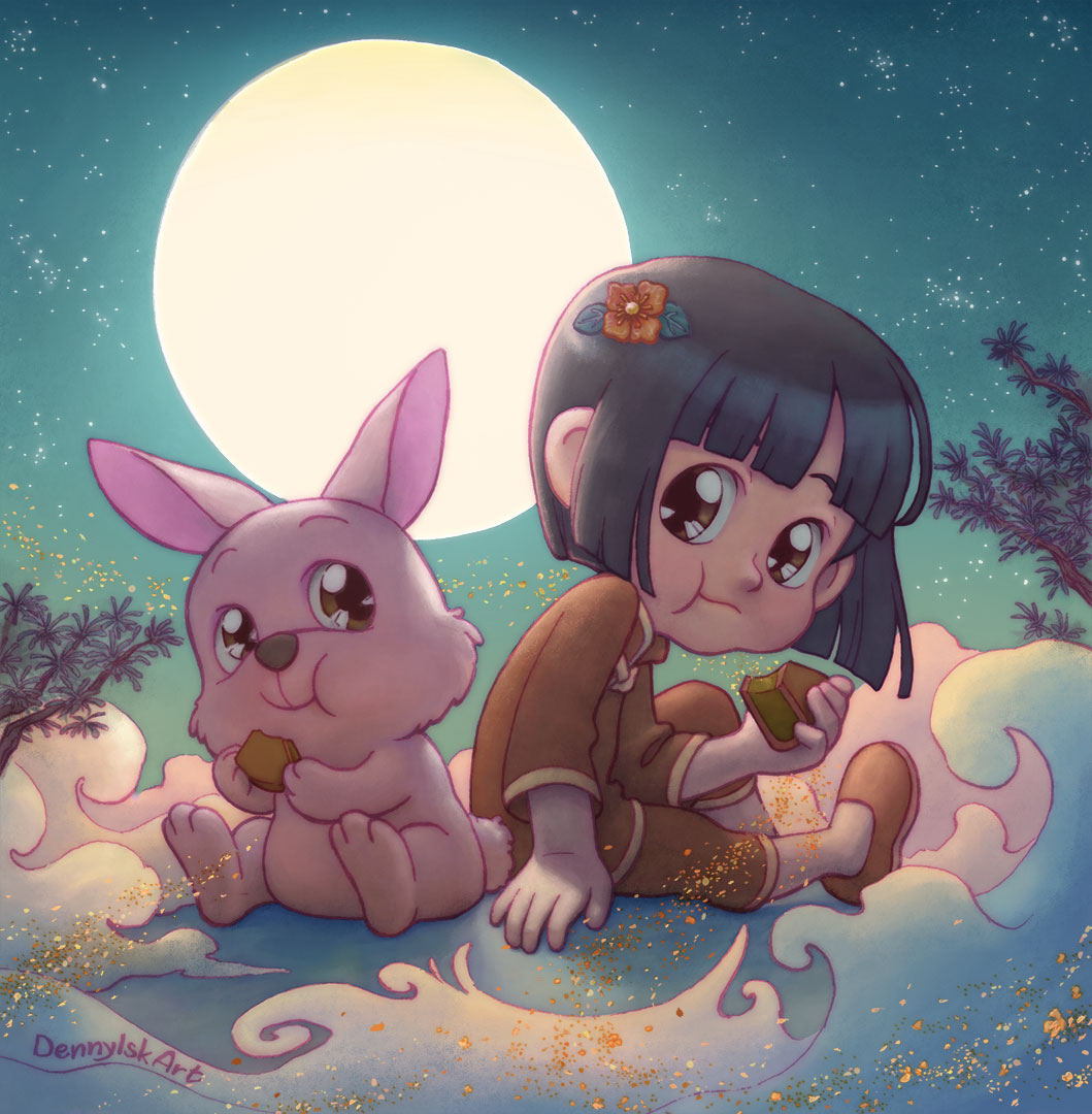 Mid Autumn Festival Illustration